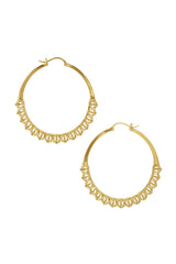 Calla Hoops Gold Large
