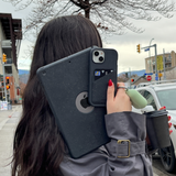 Black Phone Case Card Holder