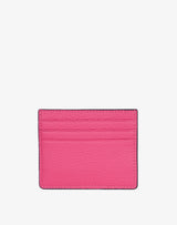 recycled leather card holder hot pink fuschia#color_fuschia