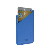 Electric Blue Phone Case Card Holder