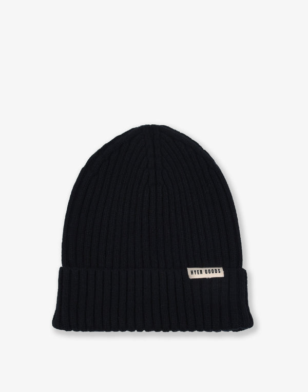 Hyer Goods_A Better Beanie_Cashmere_Black_#color_black