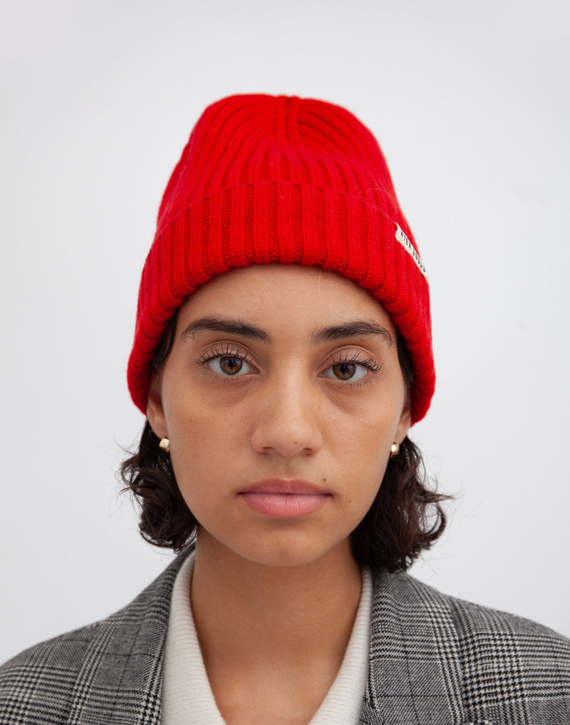 Hyer Goods_A Better Beanie_Cashmere_Cherry_Red_#color_cherry-red