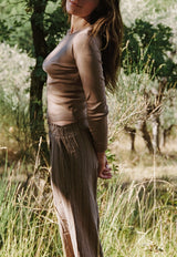 Washed Stripe Trouser