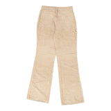 Vintage beige Sisley Cord Trousers - womens 28" waist
