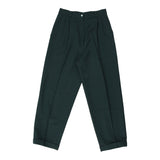 Vintage green Unbranded Trousers - womens 26" waist