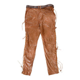 Vintage brown Unbranded Trousers - womens 34" waist