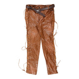 Vintage brown Unbranded Trousers - womens 34" waist