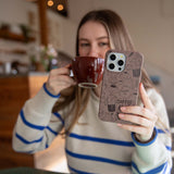 Chocolate Brown Coffee Club Samsung Galaxy S23 Case