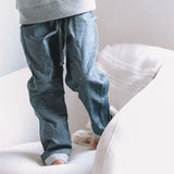 Soft Dark Denim Pants