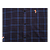 Armani Exchange Checked Shirt - Large Blue Cotton