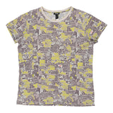 Just Cavalli T-Shirt - Medium Multicoloured Cotton
