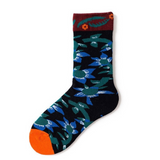 Anyfootwear 5 Pairs Size 5-9 Black Men Women Fashion Socks Cotton Long Crew Socks High Quality Office Business Sports Skateboard Knitted Casual