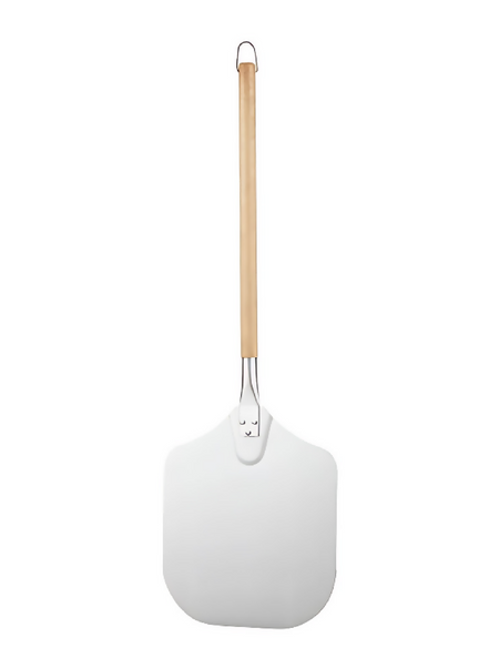 Anygleam 30x35cm Pizza Spatula With Wooden Handle Bakeware Kitchen Tools No Oxidation