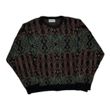 Jantzen Argyle Sweater - XL Multicoloured Wool Blend