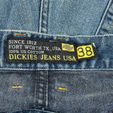 Dickies Jeans - 36W 31L Blue Cotton