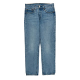 501 Levis Jeans - 30W 27L Blue Cotton