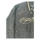 Rocawear Spellout Bomber Jacket - XL Black Nylon