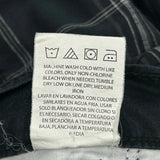 Wrangler Checked Cargo Shorts - 34W 11L White Cotton