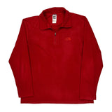 The North Face Fleece - XL Red Polyester