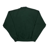 Mickey Mouse Fruit Of The Loom Cartoon Sweatshirt - XL Green Cotton Blend