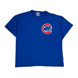 Chicago Cubs Majestic Mlb T-Shirt - XL Blue Cotton