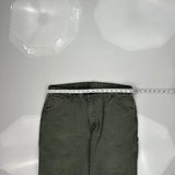 Dickies Carpenter Pants - 36W 28L Green Cotton