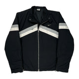 Nike Striped Jacket - XL Gray Polyester