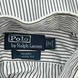 Polo By Ralph Lauren Striped Shirt - Large Black Cotton