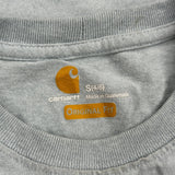 Carhartt T-Shirt - Small Gray Cotton