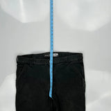 Carhartt Carpenter Trousers - 36W 32L Black Cotton