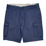 Tommy Hilfiger Cargo Shorts - 36W 10L Blue Cotton
