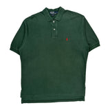 Polo By Ralph Lauren Polo Shirt - Large Green Cotton
