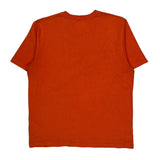 Carhartt T-Shirt - Large Orange Cotton