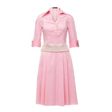 EUCALYPTUS|3-Way Flared Shirt-Dress