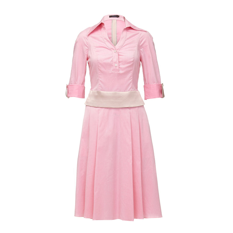 EUCALYPTUS|3-Way Flared Shirt-Dress