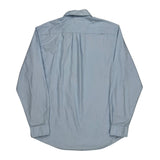 Graduate End-On-End Tommy Hilfiger Shirt - Large Blue Cotton