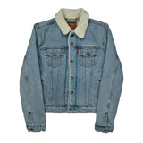Levis Denim Jacket - Small Light Wash Cotton