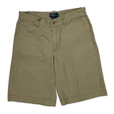 Age 12 Polo By Ralph Lauren Chino Shorts - Mediumw 9L Khaki Cotton