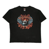 Las Vegas Harley Davidson Graphic T-Shirt - XL Black Cotton