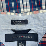 Tommy Hilfiger Checked Short Sleeve Shirt - XL Multicoloured Cotton