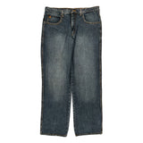 Rocawear Graphic Jeans - 36W 30L Dark Wash Denim