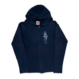 St. Joe Harley-Davidson Harley Davidson Graphic Hoodie - Medium Navy Cotton