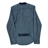 Adidas Denim Shirt - Small Blue Denim