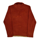 The North Face Snap-T Rugby Shirt - Small Red Polyester