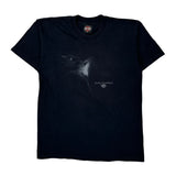 Shop Of Pompano Harley Davidson Graphic T-Shirt - Large Black Cotton