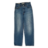 Levis Jeans - 24W UK 6 Blue Cotton