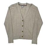 Tommy Hilfiger Cardigan - Medium Beige Cotton