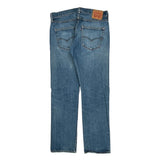 501 Levis Jeans - 33W 32L Blue Denim