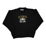 Iowa Hawkeyes Midwest College Sweatshirt - XL Black Polyester Blend