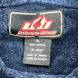 Johnny Blaze Sweater - XL Blue Acrylic